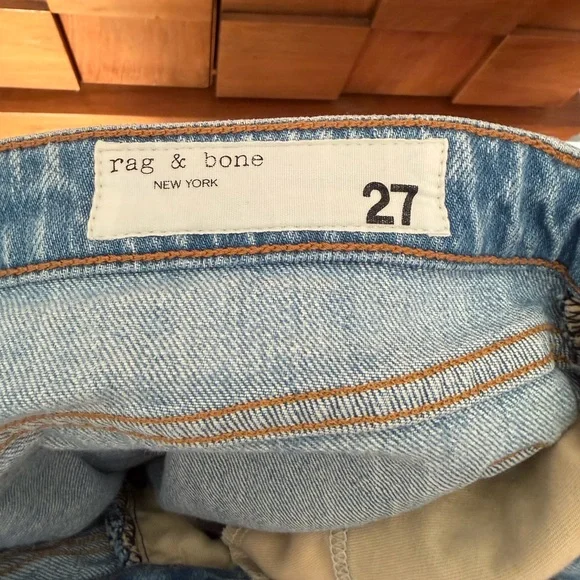 rag & bone Dre low-rise slim boyfriend Jeans - Picture 8 of 9